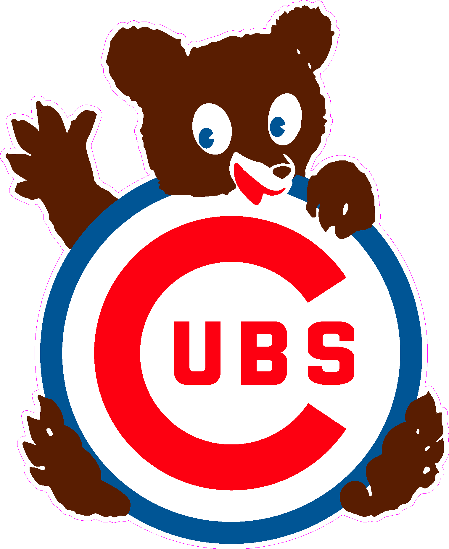 Chicago Cubs New Logo Vector Logo